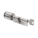 Wkładka elektroniczna z gałką mechaniczna od strony wewnętrznej i kluczem od zewnątrz