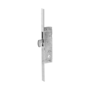 Zamek wpuszczany z opadajacym ryglem do drzwi profilowych