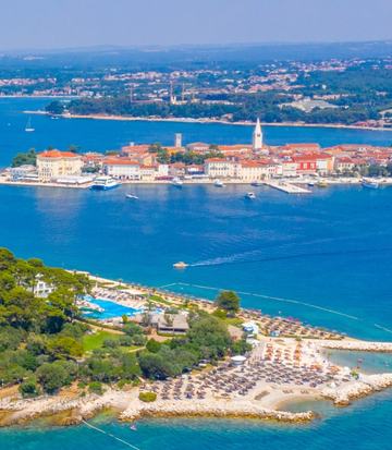 Widok na Poreč